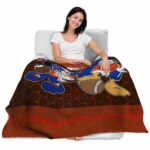 boise state broncos three musketeers orange blanket best selling