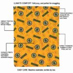 boston bruins diehard fans gold blanket new arrival