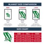 boston celtics brushstrokes green white blanket best selling