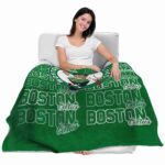 boston celtics fan pride green blanket latest model