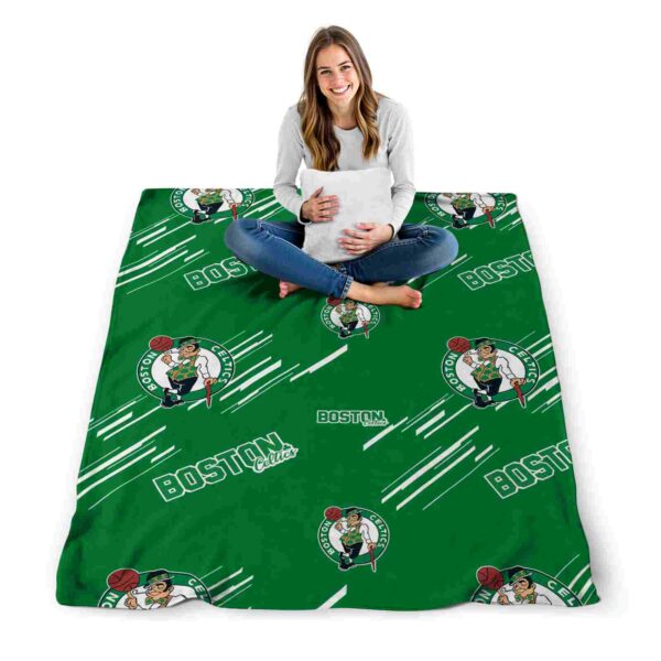 boston celtics fan spirit green blanket high quality