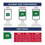 boston celtics gradient dots green blanket best selling
