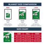 boston celtics grunge texture green blanket best selling