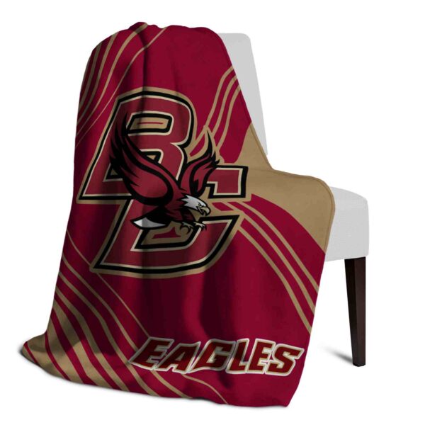 boston college eagles diagonal stripes maroon blanket top rated