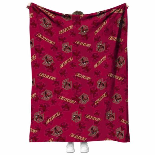 boston college eagles diehard fans maroon blanket best selling