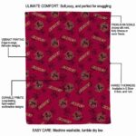 boston college eagles diehard fans maroon blanket new arrival