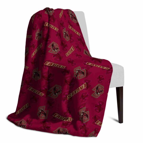 boston college eagles diehard fans maroon blanket top rated