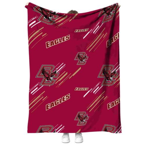 boston college eagles fan spirit maroon blanket best selling