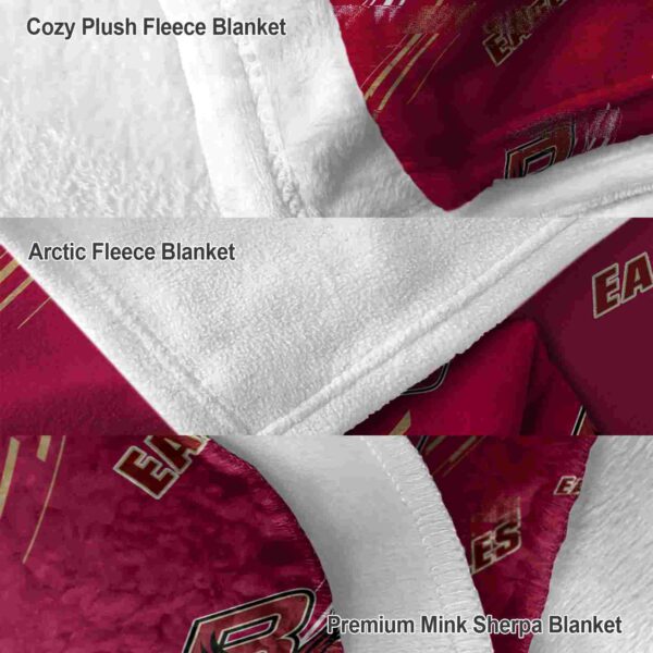 boston college eagles fan spirit maroon blanket premium grade