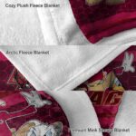 boston college eagles three musketeers maroon blanket premium grade