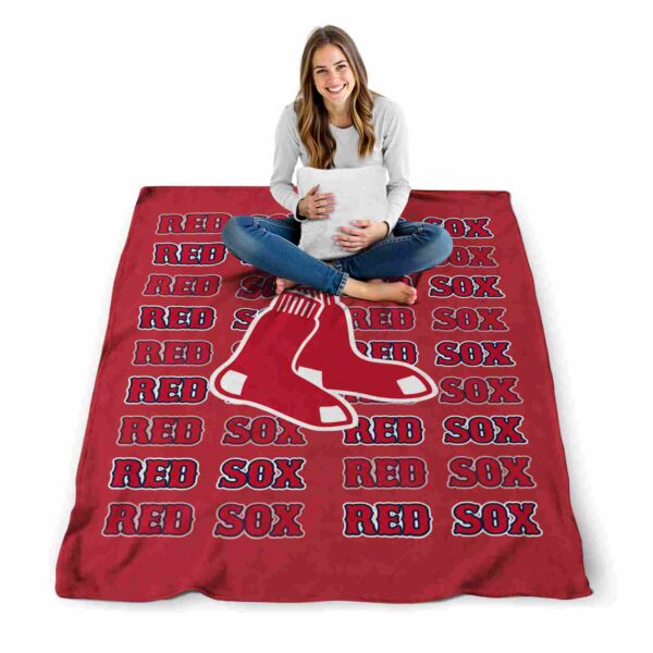 boston red sox fan pride red blanket high quality