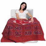 boston red sox fan pride red blanket latest model
