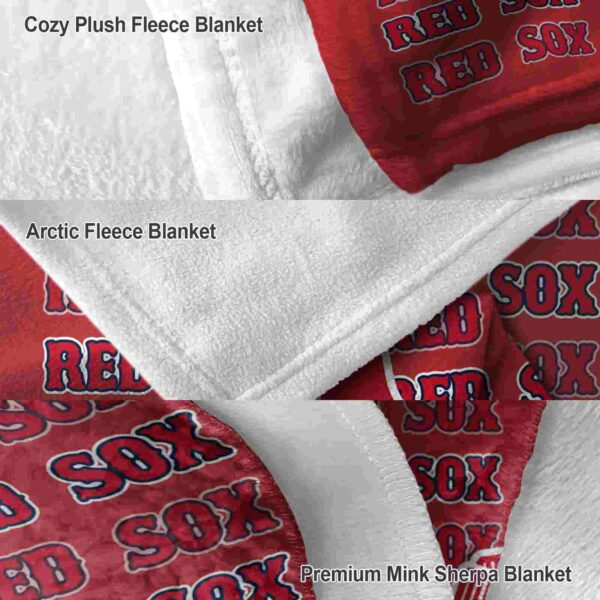 boston red sox fan pride red blanket premium grade