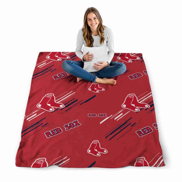 boston red sox fan spirit red blanket high quality