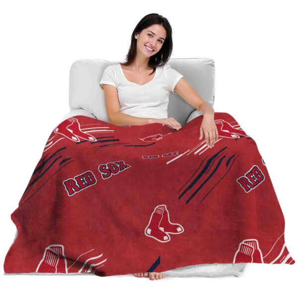 boston red sox fan spirit red blanket latest model