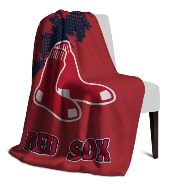 boston red sox grunge texture red blanket top rated