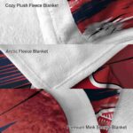 boston red sox paint streaks red white blanket premium grade
