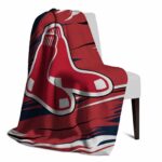 boston red sox paint streaks red white blanket top rated
