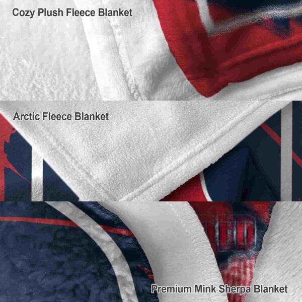 boston red sox splatter effect red blanket premium grade