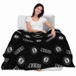 brooklyn nets diehard fans black blanket best selling