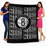 brooklyn nets fan pride black blanket best selling
