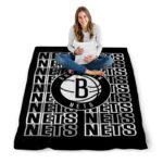 brooklyn nets fan pride black blanket best selling