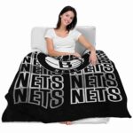 brooklyn nets fan pride black blanket best selling