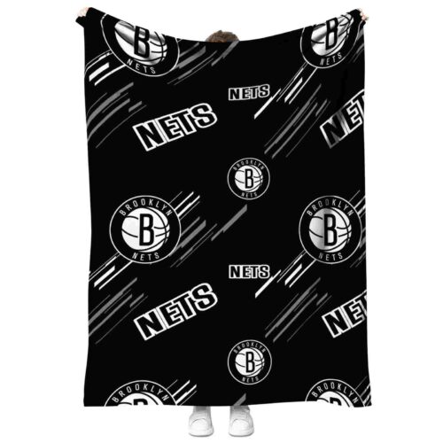 brooklyn nets fan spirit black blanket best selling