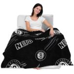 brooklyn nets fan spirit black blanket latest model