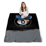 brooklyn nets gradient dots black blanket best selling