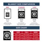 brooklyn nets splatter effect black blanket best selling