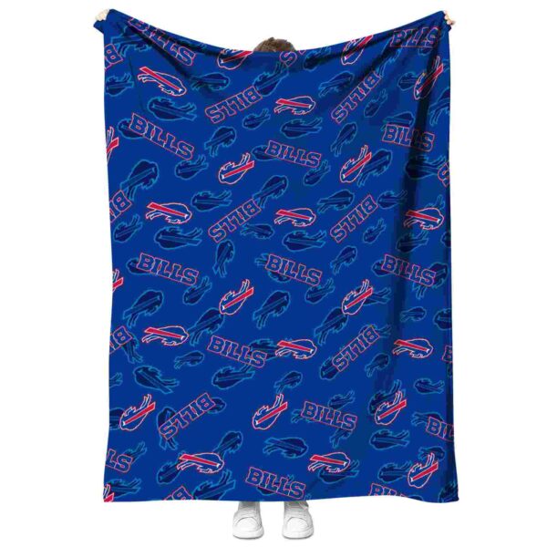 buffalo bills diehard fans blue blanket best selling