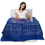 buffalo bills fan pride blue blanket latest model