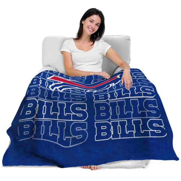 buffalo bills fan pride blue blanket latest model