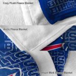 buffalo bills fan pride blue blanket premium grade