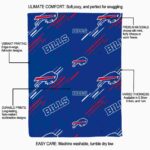 buffalo bills fan spirit blue blanket new arrival