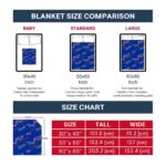 buffalo bills fan spirit blue blanket trendy