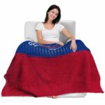 buffalo bills gradient dots blue blanket latest model