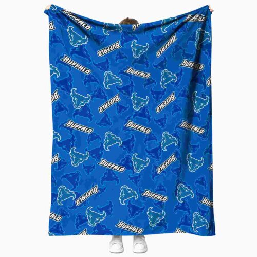 buffalo bulls diehard fans royal blue blanket best selling