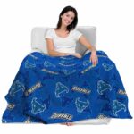 buffalo bulls diehard fans royal blue blanket latest model