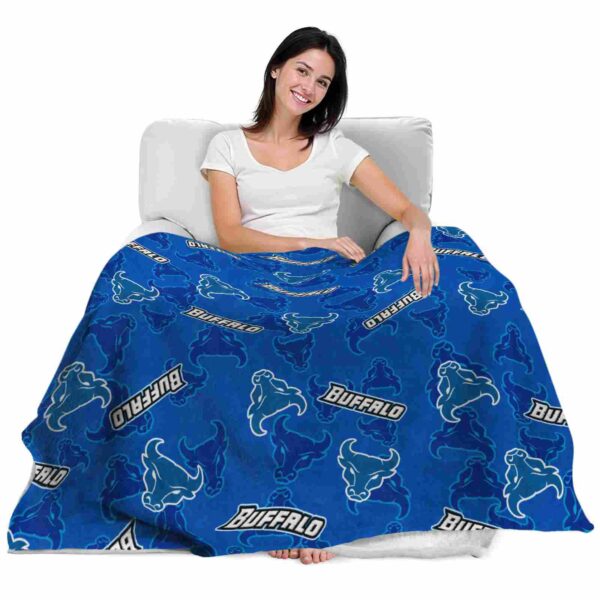buffalo bulls diehard fans royal blue blanket latest model
