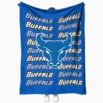 buffalo bulls fan pride royal blue blanket best selling
