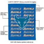 buffalo bulls fan pride royal blue blanket new arrival