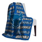 buffalo bulls fan pride royal blue blanket top rated
