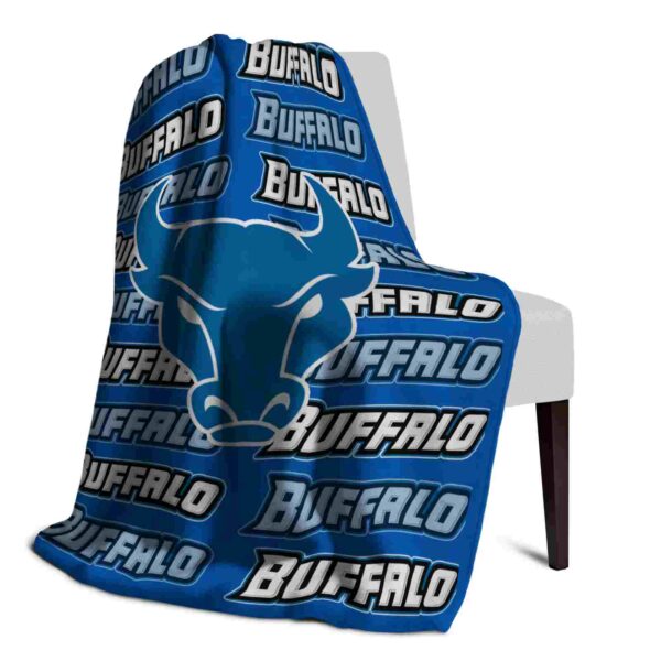 buffalo bulls fan pride royal blue blanket top rated