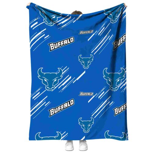 buffalo bulls fan spirit royal blue blanket best selling