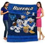 buffalo bulls three musketeers royal blue blanket best selling