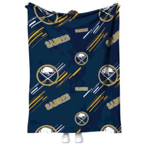 buffalo sabres fan spirit navy blue blanket best selling