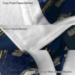 buffalo sabres fan spirit navy blue blanket best selling