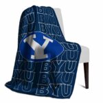 byu cougars fan pride blue blanket top rated